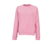 Katoenen dames sweater met ronde hals 300 g/m² Waikiki kleur roze