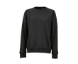 Katoenen dames sweater met ronde hals 300 g/m² Waikiki kleur zwart
