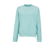 Katoenen dames sweater met ronde hals 300 g/m² Waikiki kleur lichtgroen