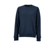 Katoenen dames sweater met ronde hals 300 g/m² Waikiki kleur marineblauw
