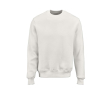 Katoenen unisex sweater met ronde hals 340 g/m² Nazaré kleur wit