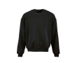 Unisex oversized sweatshirt van katoen 340 g/m² Whitehaven kleur zwart