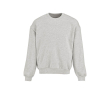 Unisex oversized sweatshirt van katoen 340 g/m² Whitehaven kleur lichtgrijs gemarmerd