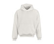 Unisex oversized hoodie 340 g/m² van katoen en polyester Ericeira kleur wit