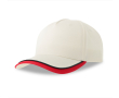 Pet voor kinderen van biokatoen in baseballstijl, 260 g/m² kleur beige