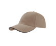 Katoenen pet met gespsluiting, onesize 250 g/m² kleur khaki