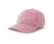 Ongestructureerde pet met gesp-sluiting en katoenmix 280 g/m² kleur roze