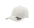 Katoenen pet in Amerikaanse jaren 90-stijl met versleten look 280 g/m² kleur wit