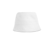 Vissershoed van gerecycled katoen met twee oogjes 260 g/m² kleur wit