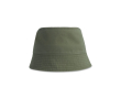 Vissershoed van gerecycled katoen met twee oogjes 260 g/m² kleur olijfgroen