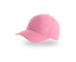 Pet voor kinderen van gerecycled polyester, baseballstijl, 220 g/m² kleur lichtroze