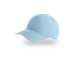 Pet voor kinderen van gerecycled polyester, baseballstijl, 220 g/m² kleur lichtblauw