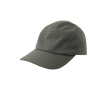 Sportpet van gerecycled polyester met zweetband 105 g/m² kleur donkergrijs