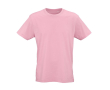 Unisex T-shirt van biologisch katoen regular fit 165g/m² Copacabana kleur roze