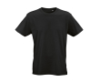 Unisex T-shirt van biologisch katoen regular fit 165g/m² Copacabana kleur zwart