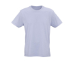 Unisex T-shirt van biologisch katoen regular fit 165g/m² Copacabana kleur pastel blauw