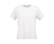 Dames T-shirt van biologisch ring-spun katoen 165 g/m² Copacabana kleur wit