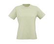 Dames T-shirt van biologisch ring-spun katoen 165 g/m² Copacabana kleur pastel groen