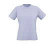 Dames T-shirt van biologisch ring-spun katoen 165 g/m² Copacabana kleur pastel blauw