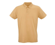 Unisex polo van katoen met korte mouwen 160 g/m² Ipanema kleur geel