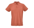 Unisex polo van katoen met korte mouwen 160 g/m² Ipanema kleur oranje