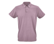 Unisex polo van katoen met korte mouwen 160 g/m² Ipanema kleur lila
