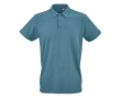 Unisex polo van katoen met korte mouwen 160 g/m² Ipanema kleur petrol blauw