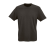 Unisex T-shirt van biologisch katoen met geribde kraag 140 g/m² kleur lila