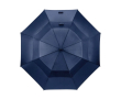 Stevige automatische golfparaplu van gerecycled plastic Ø135 kleur marineblauw
