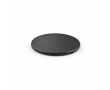 Magnetische draadloze oplader van gerecycled kunststof, USB-C 15 W kleur zwart