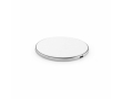 Magnetische draadloze oplader van gerecycled aluminium, USB-C 15 W kleur wit