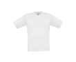 Unisex T-shirt van 100% katoen voor kinderen 150 g/m² B&C kleur wit