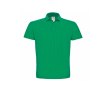Piqué katoenen polo voor heren met 2 knopen 180 g/m² B&C kleur groen