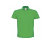 Piqué katoenen polo voor heren met 2 knopen 180 g/m² B&C kleur lichtgroen