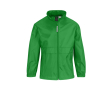 Verstelbare windjack van nylon voor kids, waterafstotend B&C kleur lichtgroen
