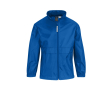 Verstelbare windjack van nylon voor kids, waterafstotend B&C kleur koningsblauw