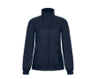Polyester damesjas, waterdicht en winddicht B&C kleur marineblauw