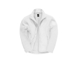 Elastisch softshell-jack van polyester voor heren 300 g/m² B&C kleur wit