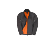 Elastisch softshell-jack van polyester voor dames 300 g/m² B&C kleur donkergrijs