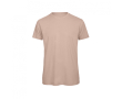 T-shirt van biologisch katoen voor heren met korte mouwen 140 g/m² B&C kleur rose paztel