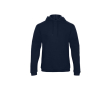 Sweatshirt voor heren met kangoeroezak en capuchon 270 g/m² B&C kleur marineblauw