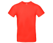 Katoenen T-shirt voor heren met korte mouwen 185 g/m² B&C kleur donker oranje