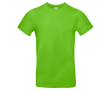 Katoenen T-shirt voor heren met korte mouwen 185 g/m² B&C kleur appel groen