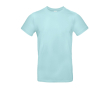 Katoenen T-shirt voor heren met korte mouwen 185 g/m² B&C kleur pastel blauw
