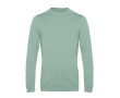 Nauwsluitende trui met ronde hals van katoen 280 g/m² B&C kleur mintgroen