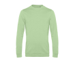 Nauwsluitende trui met ronde hals van katoen 280 g/m² B&C kleur pastel groen