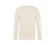 Sweatshirt van biologisch katoen met ronde hals 280 g/m² B&C kleur gebroken wit