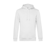 Modern sweatshirt van biologisch katoen met capuchon 280 g/m² B&C kleur wit