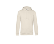 Modern sweatshirt van biologisch katoen met capuchon 280 g/m² B&C kleur gebroken wit