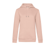 Sweatshirt van gerecycled katoen en polyester voor dames 280 g/m² B&C kleur rose paztel